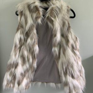 Never worn Faux Fur Vest